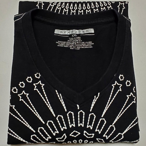 Skull Graphic Tee Textured Size XXL - Picture 9 of 10